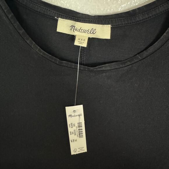 Madewell Essential Slim Lightweight Cotton Tee T-shirt US Women's XXS - Picture 4 of 6